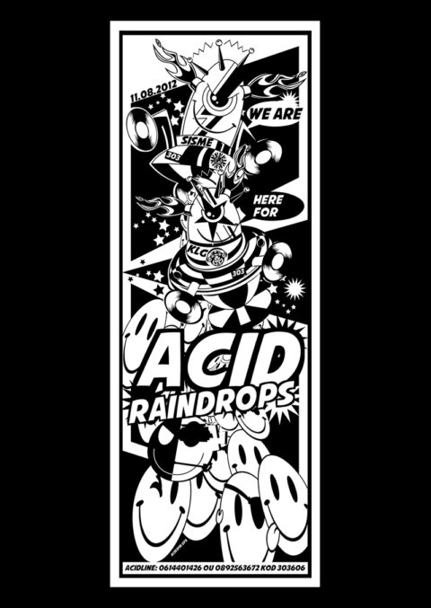 acid raindrop